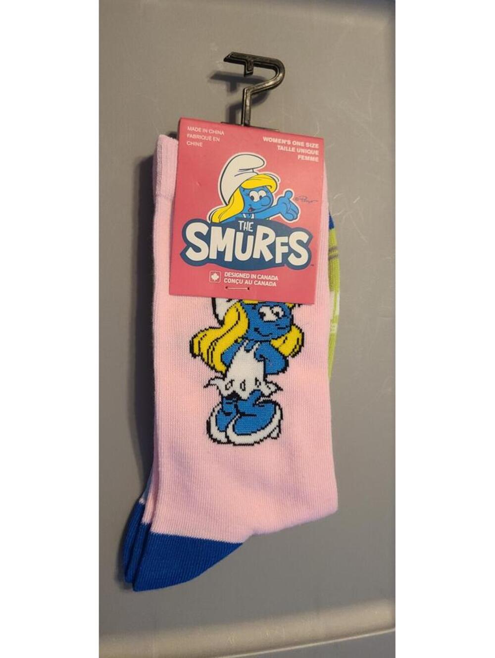 The Smurfs Women's One Size Socks Featuring Smurfette
